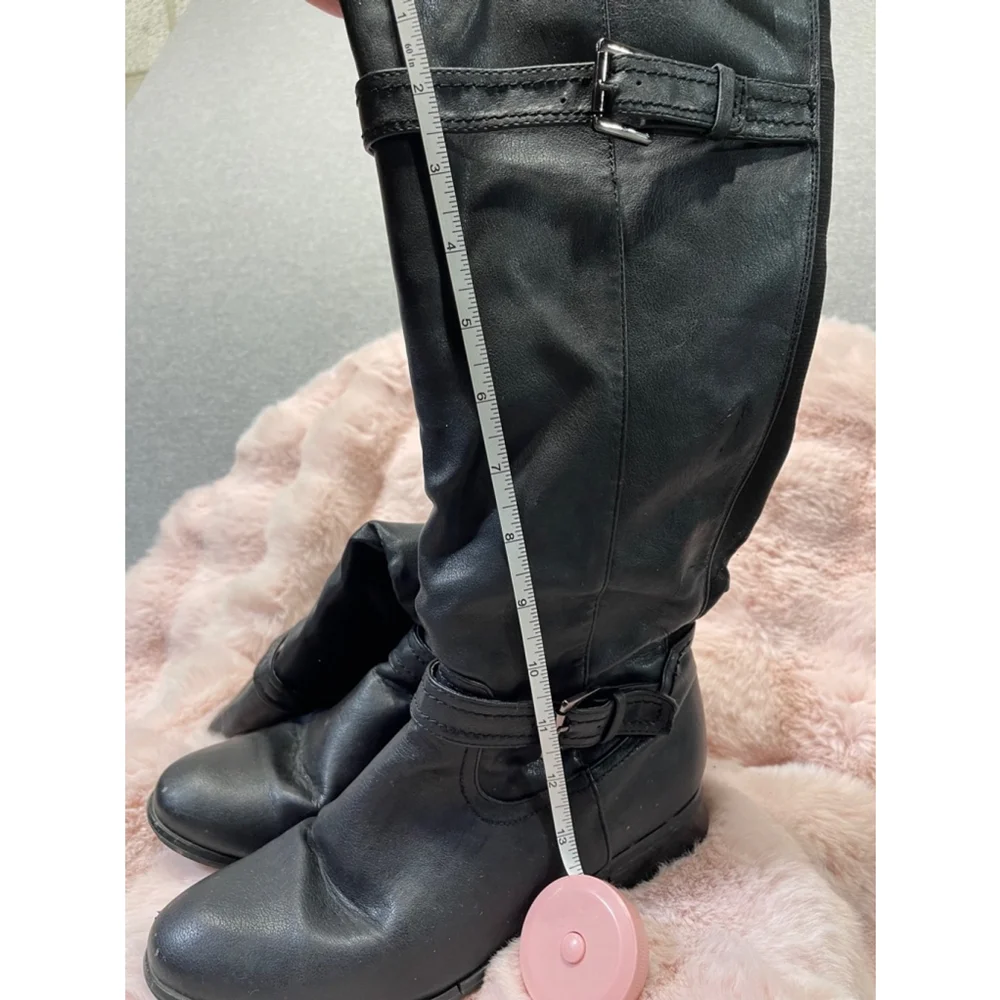 Women's Pierre Dumas Boots, Black, Size 8M